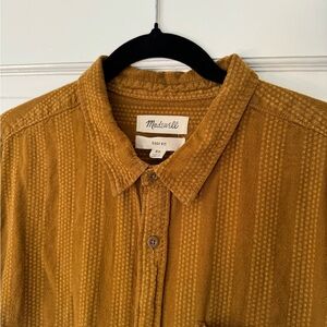 Madewell Men’s Hemp-Cotton Easy Short-Sleeve Shirt